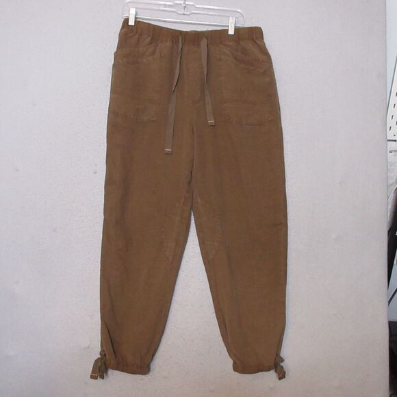 Pilcro Pants - Pilcro Anthropologie Jogger Pants Brown Linen Lyocel Pockets Relaxed Fit